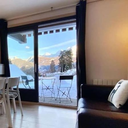 Apartamento La Marmotte: Vue Mont Blanc, Terrasse, Parking Combloux Exterior foto