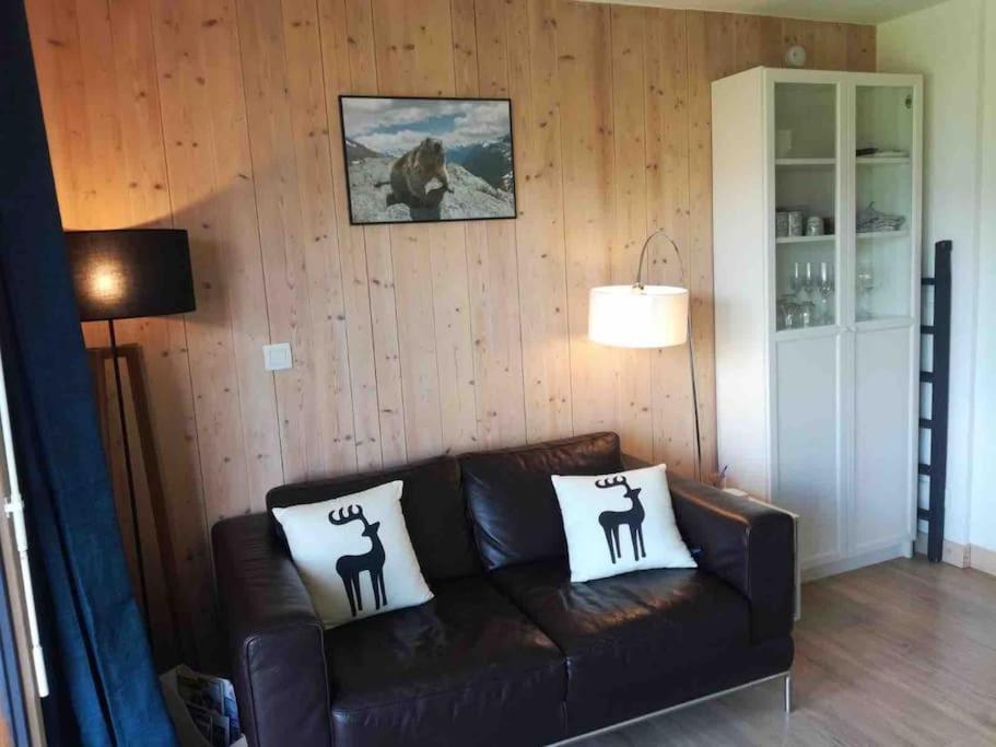 Apartamento La Marmotte: Vue Mont Blanc, Terrasse, Parking Combloux Exterior foto