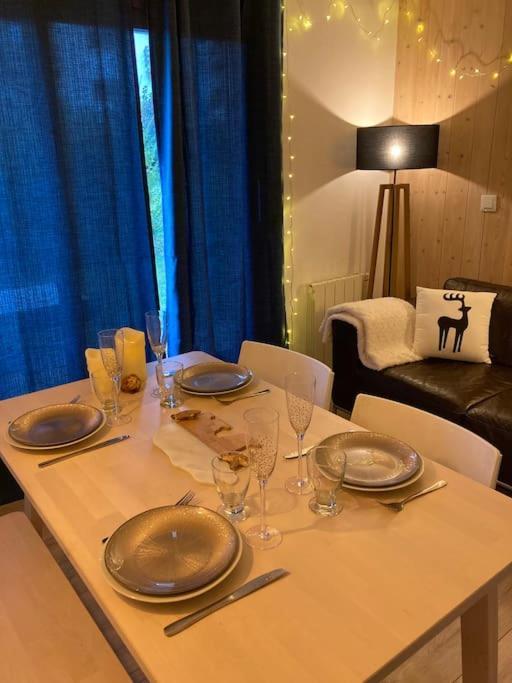 Apartamento La Marmotte: Vue Mont Blanc, Terrasse, Parking Combloux Exterior foto